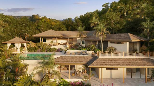 Villa de 6 chambres en vente dans le domaine le plus prisé de Tamarindo.