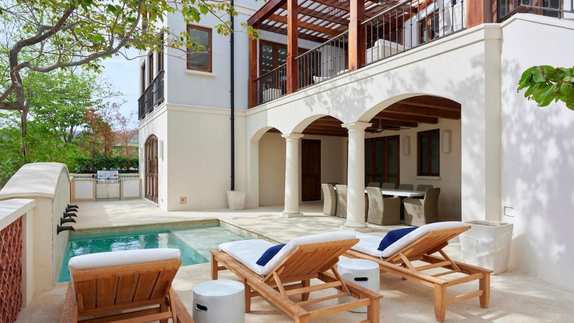 4866-La villa de 7 chambres à vendre face à l'océan Pacifique au Costa Rica