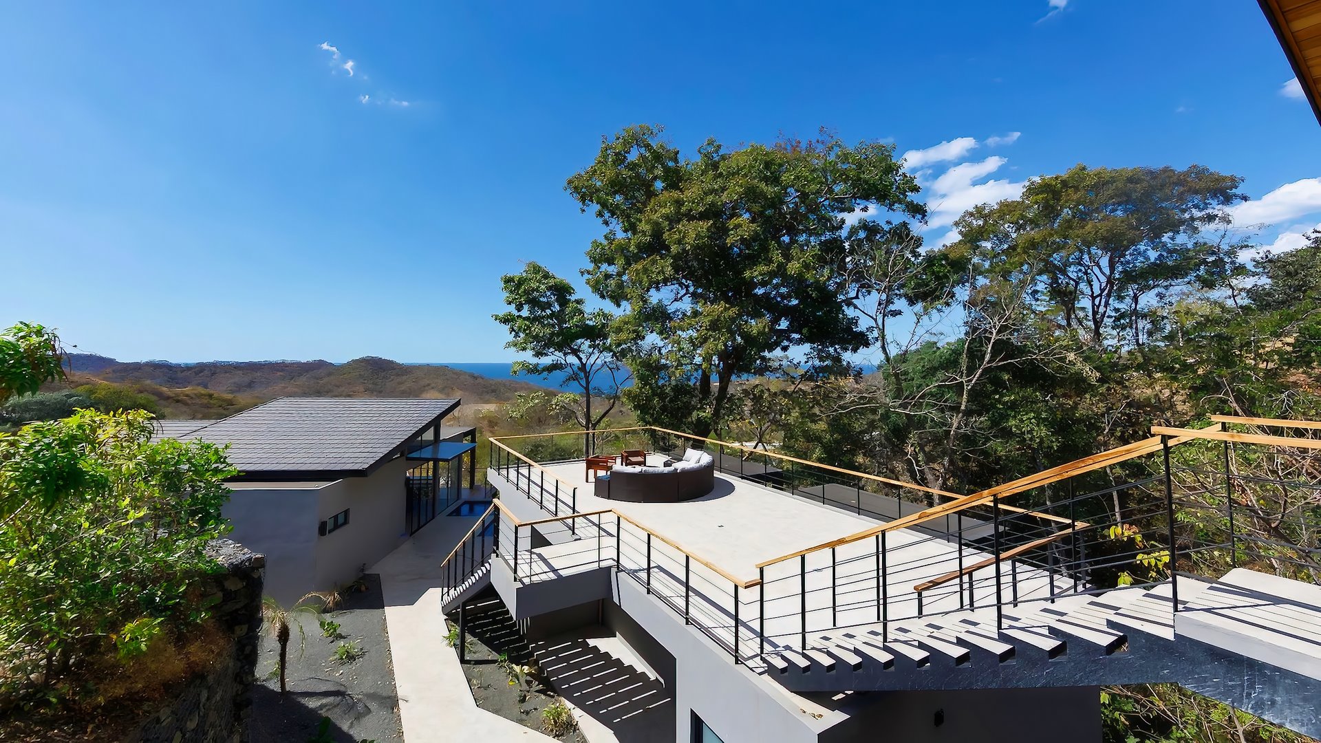 8012-La jolie vue mer de la maison en vente à Playa Grande au Costa Rica