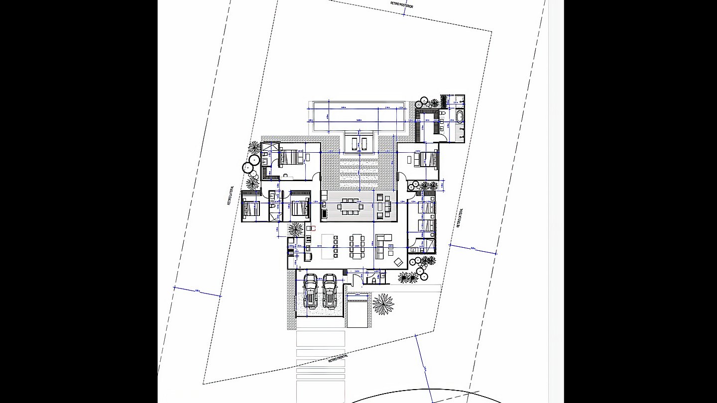 12435-Projet de construction d'une villa de 5 chambres