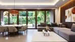 9979-Salon et salle à manger d'un des appartements de 4 chambres