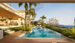 9204-Piscine avec vue mer de la villa à Flamingo au Costa Rica