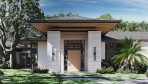 12228-L'arrivée à la villa de 7 chambres en vente à Hacienda Pinilla au Costa Rica