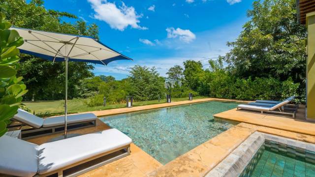 Agréable villa à vendre avec vue sur l'un des golfs les plus élégants du Costa Rica.