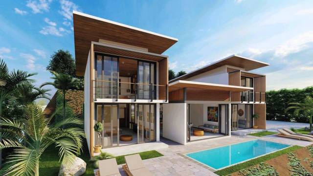Près d'Avellanas, maison neuve à vendre dans un cadre naturel avec vue mer !